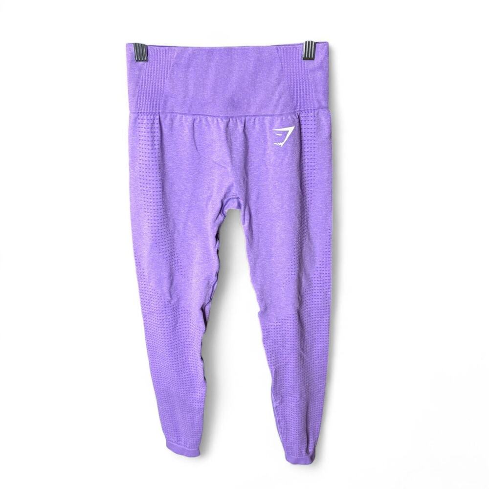Gymshark Vital Seamless 2.0 Leggings High Waisted Purple Marl XS